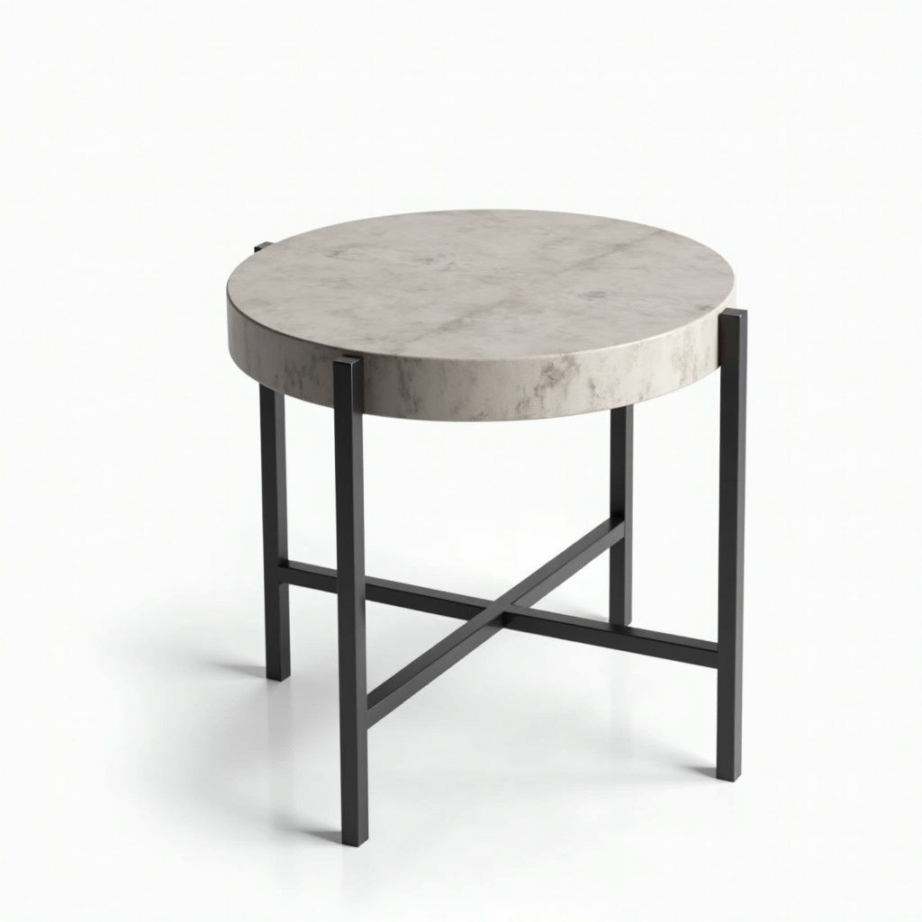 Industrial Side Table