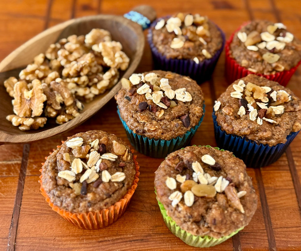 Gluten-Free Banana Oatmeal Muffins