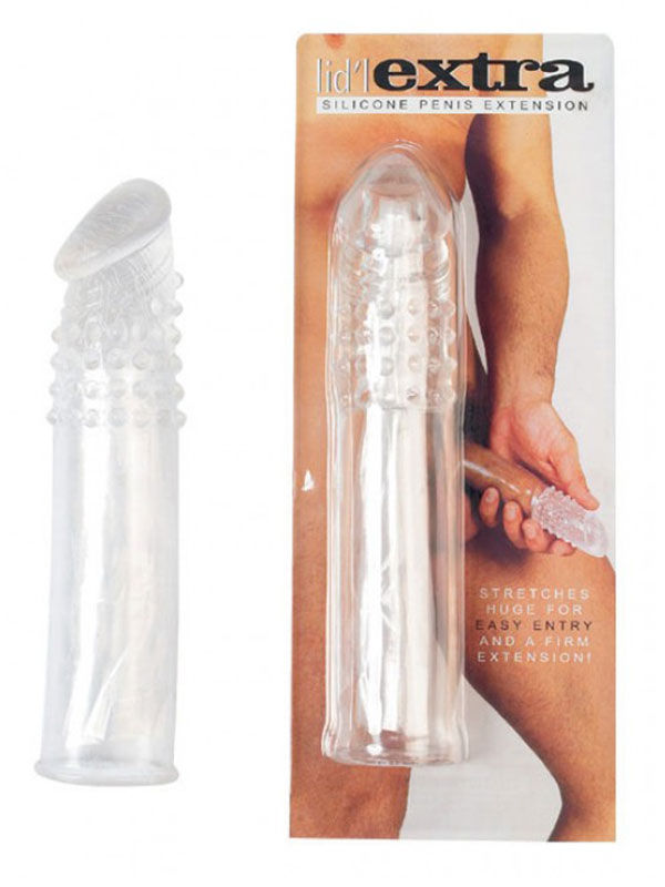uzatmalı şeffaf penis kılıfı