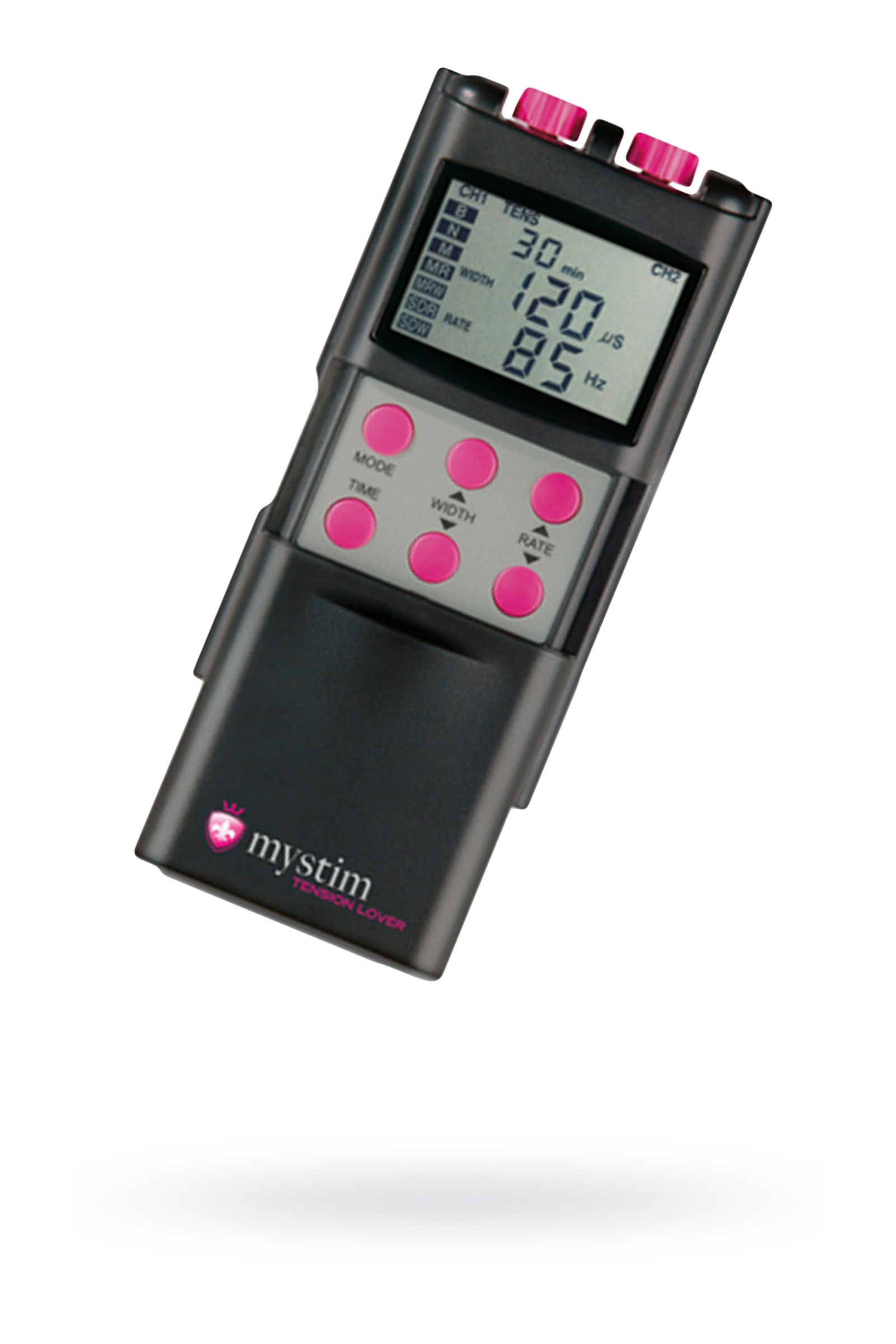 Mystim Tension Lover Digital Dürtü Elektrotlar 7 Programlı siyah