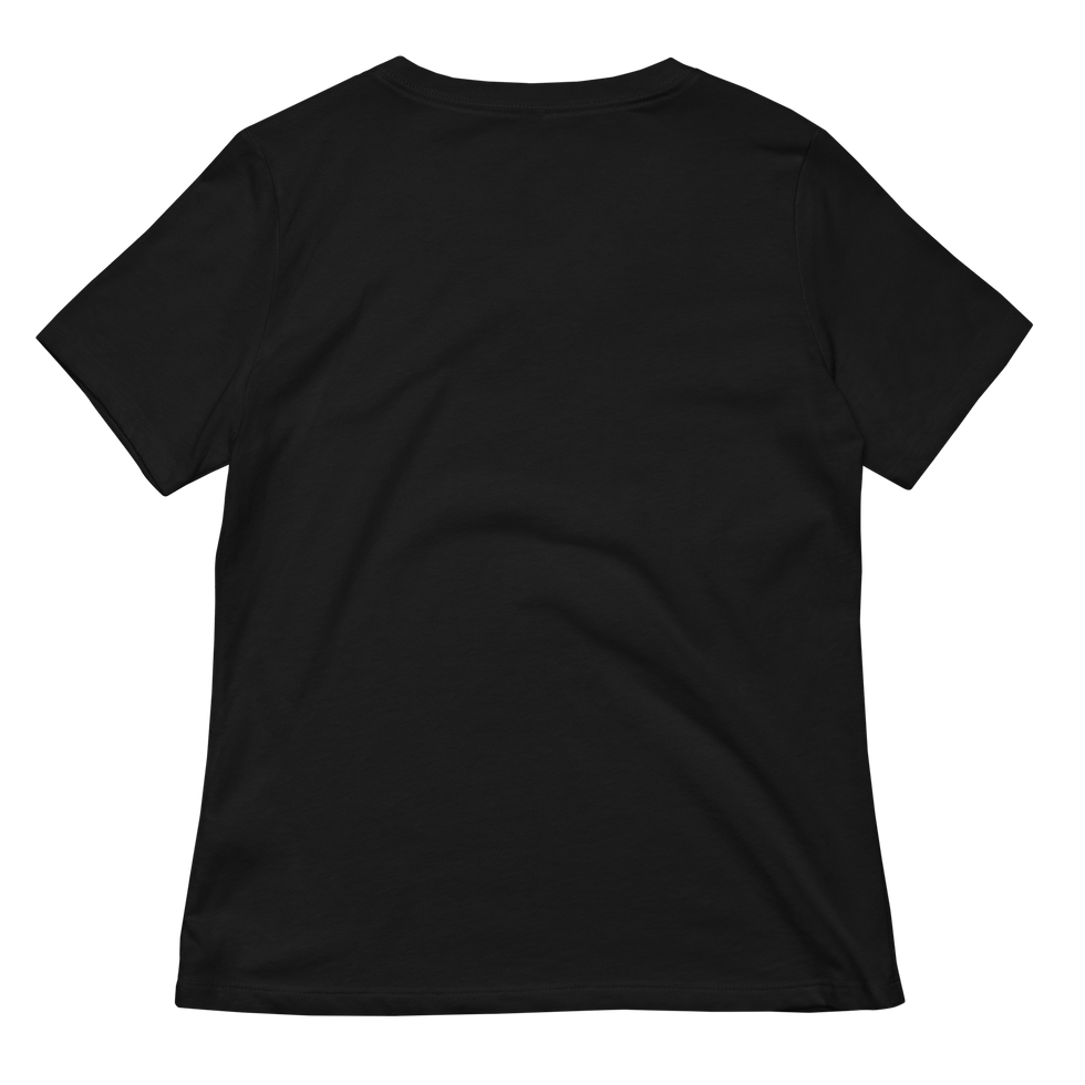 Thumbnail: Kansas Rainbow Heart Relaxed V-neck T-shirt | KS LGBTQ+