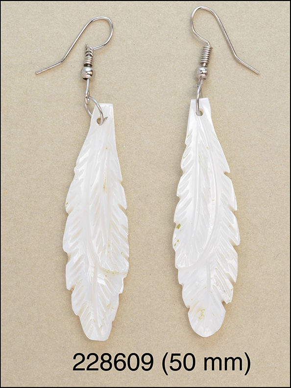 Bone Carvings Earrings