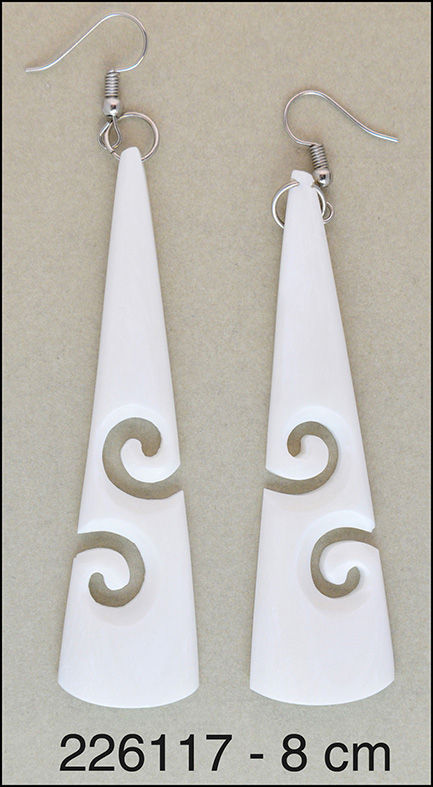 Bone Carvings Earrings