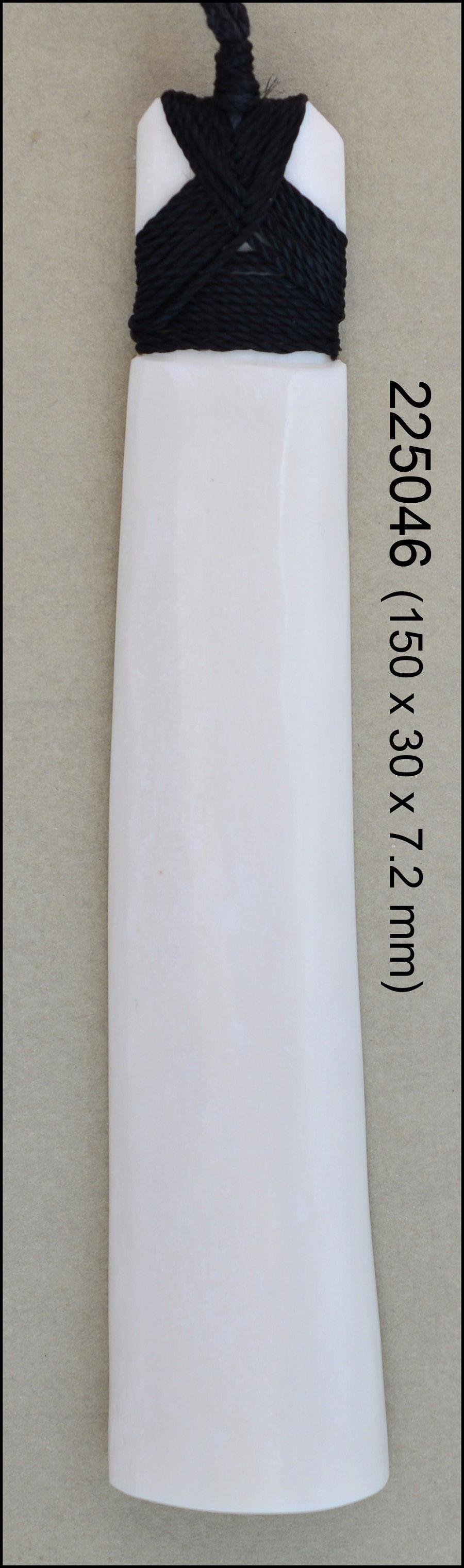 Bone carving pendant 150 mm Toki