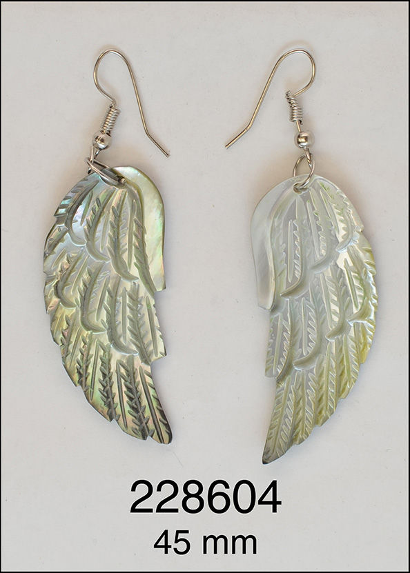 Bone Carvings Earrings
