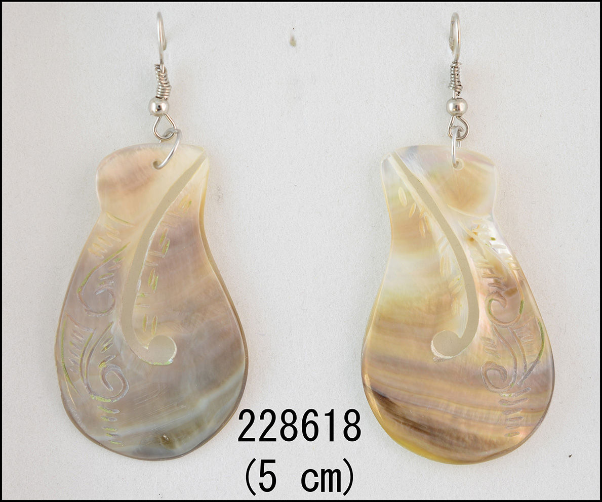 Bone Carvings Earrings