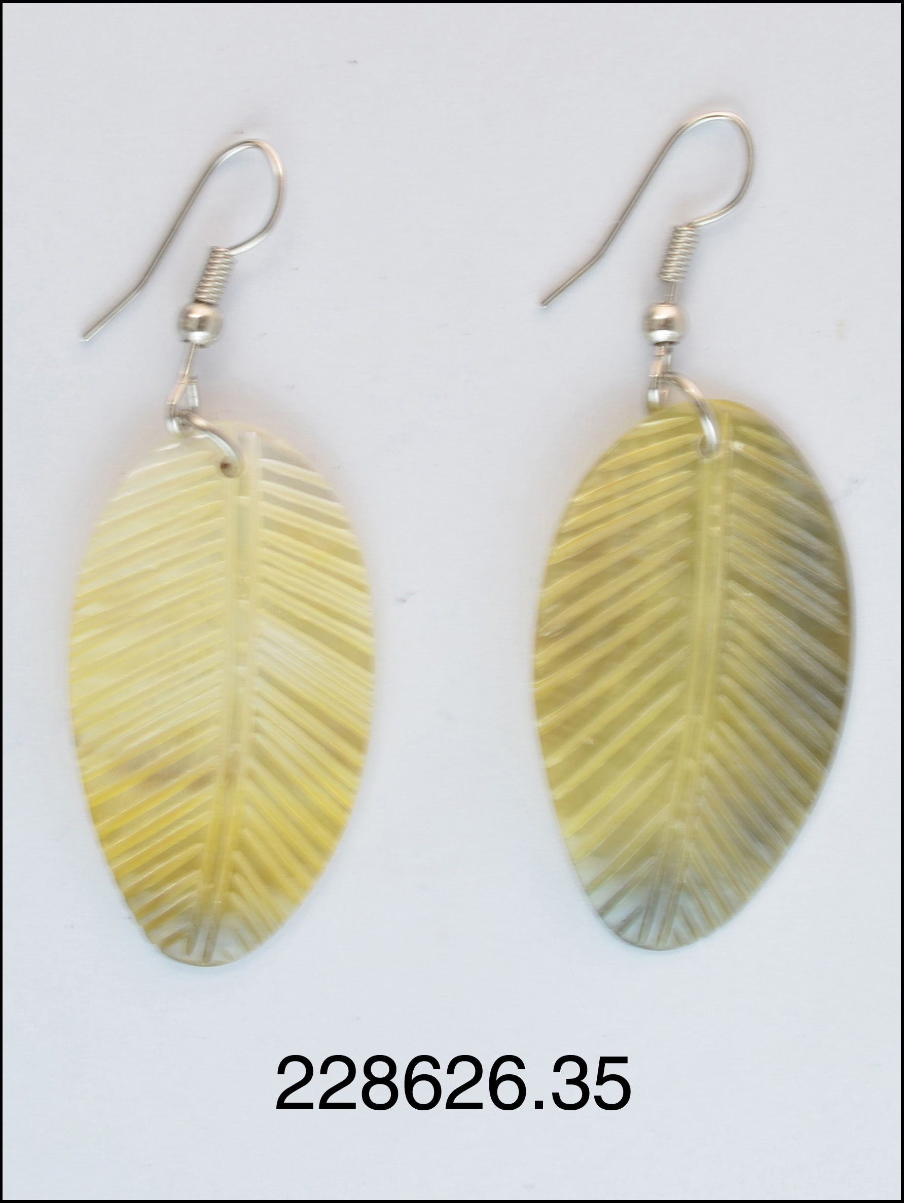 Bone Carvings Earrings
