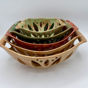 Slab, nesting set by Ricki Wolfe