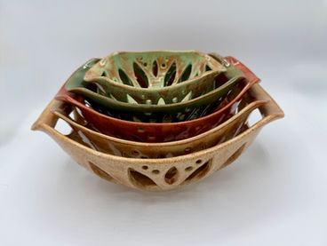 Slab, nesting set by Ricki Wolfe