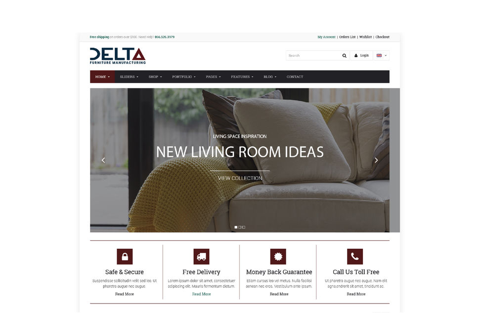 Delta Furniture Manufacturing_Banner mock