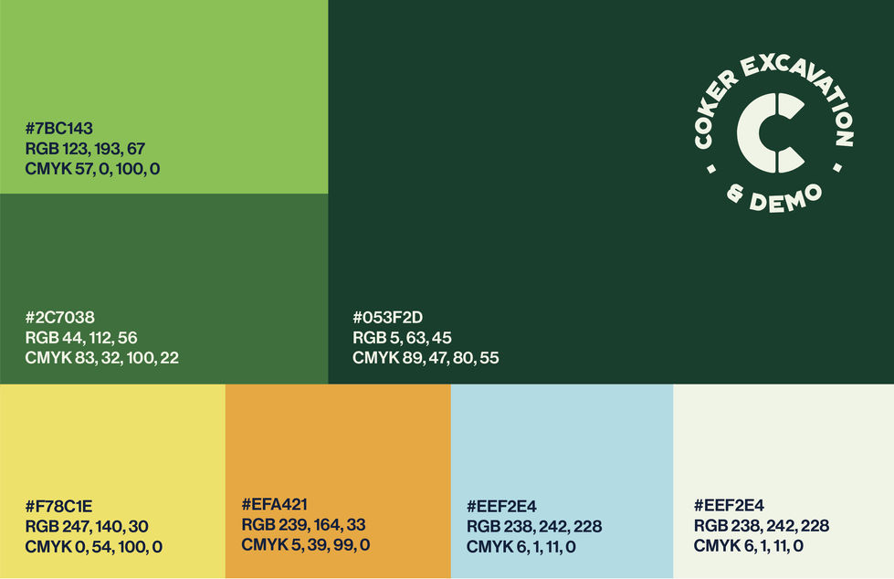 Coker Excavation & Demolition_logos