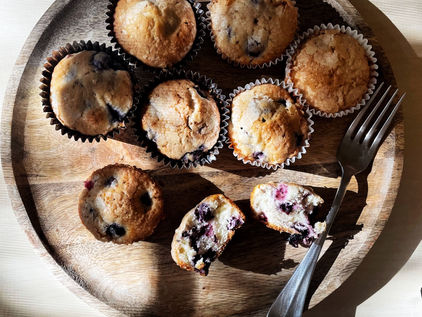 Blueberry Muffins: A Taste of Autumn (藍莓馬芬)