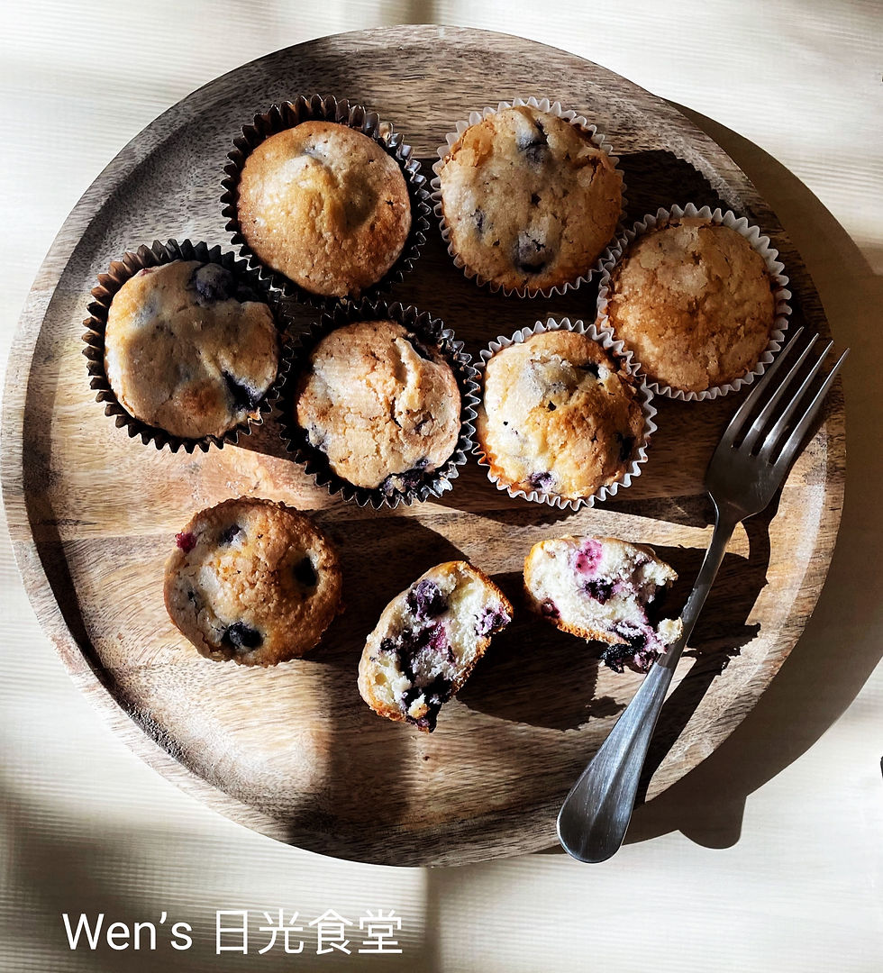 Blueberry Muffins (藍莓馬芬)