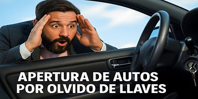 Apertura de autos por olvido de llaves