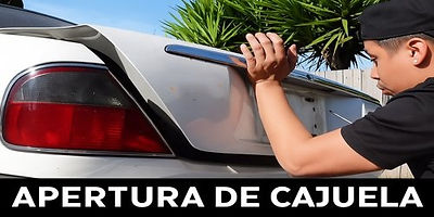 Apertura de cajuela