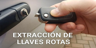 Extracción de llaves rotas