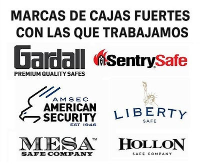 Marcas de Cajas Fuertes con las que Trabajamos