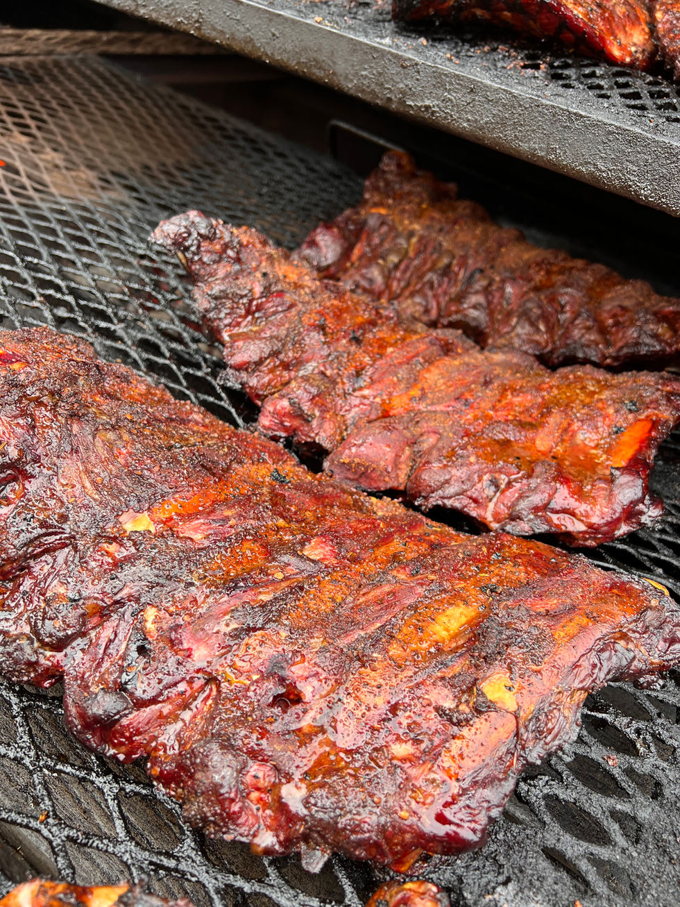 Cooked beef ribs! They look delicious, don't they?!