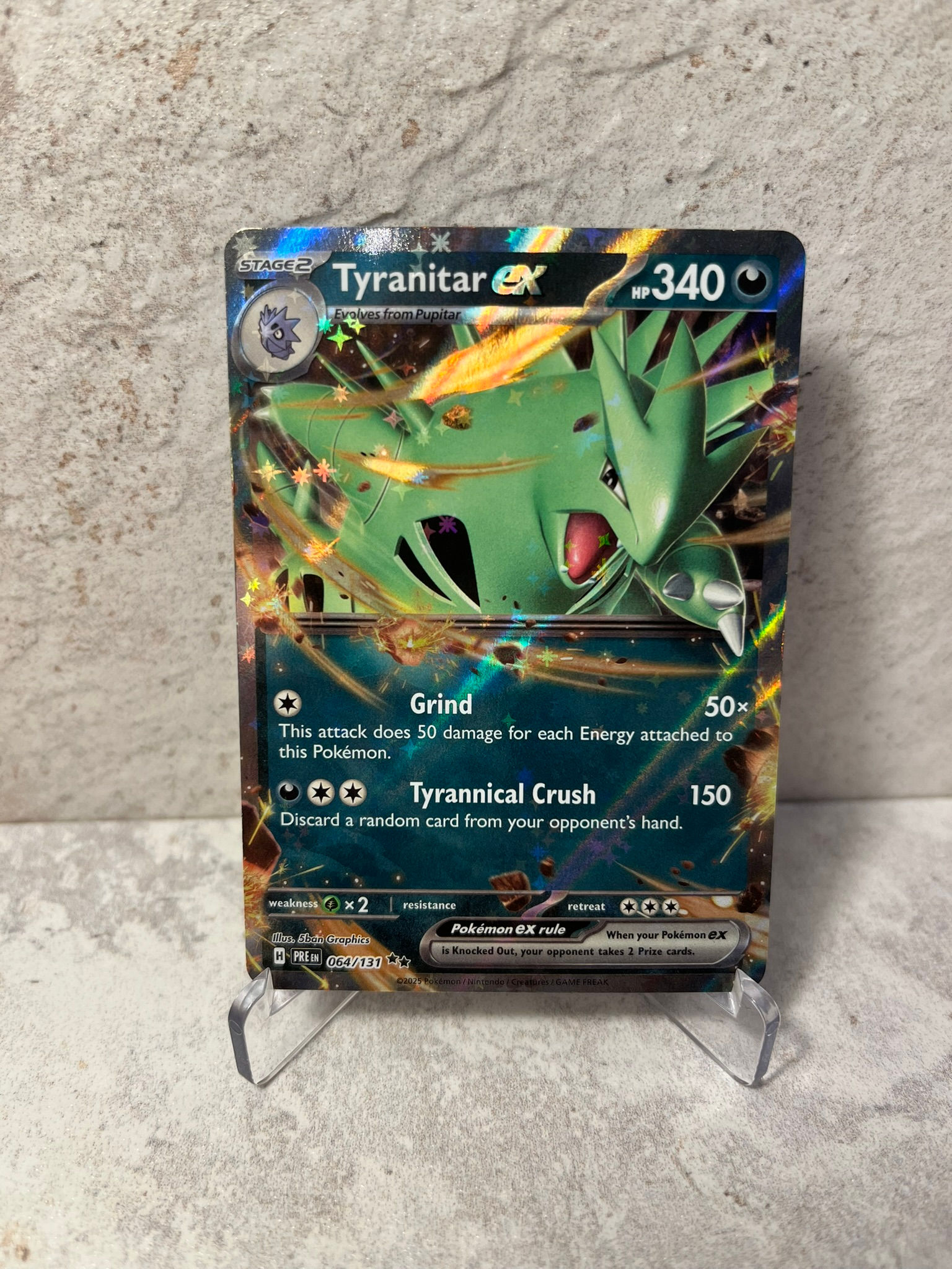 064 Tyranitar ex ENG