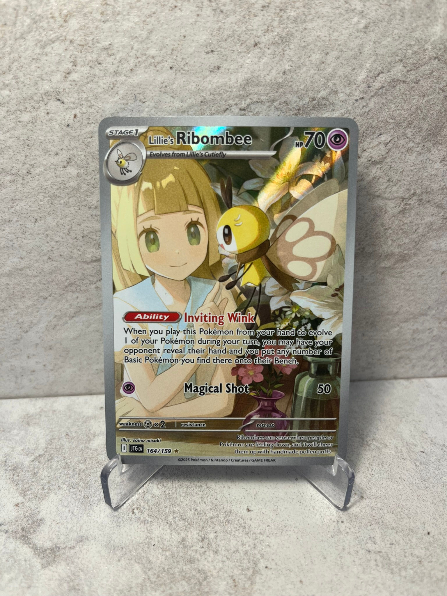 164 Lillie's Ribombee ENG