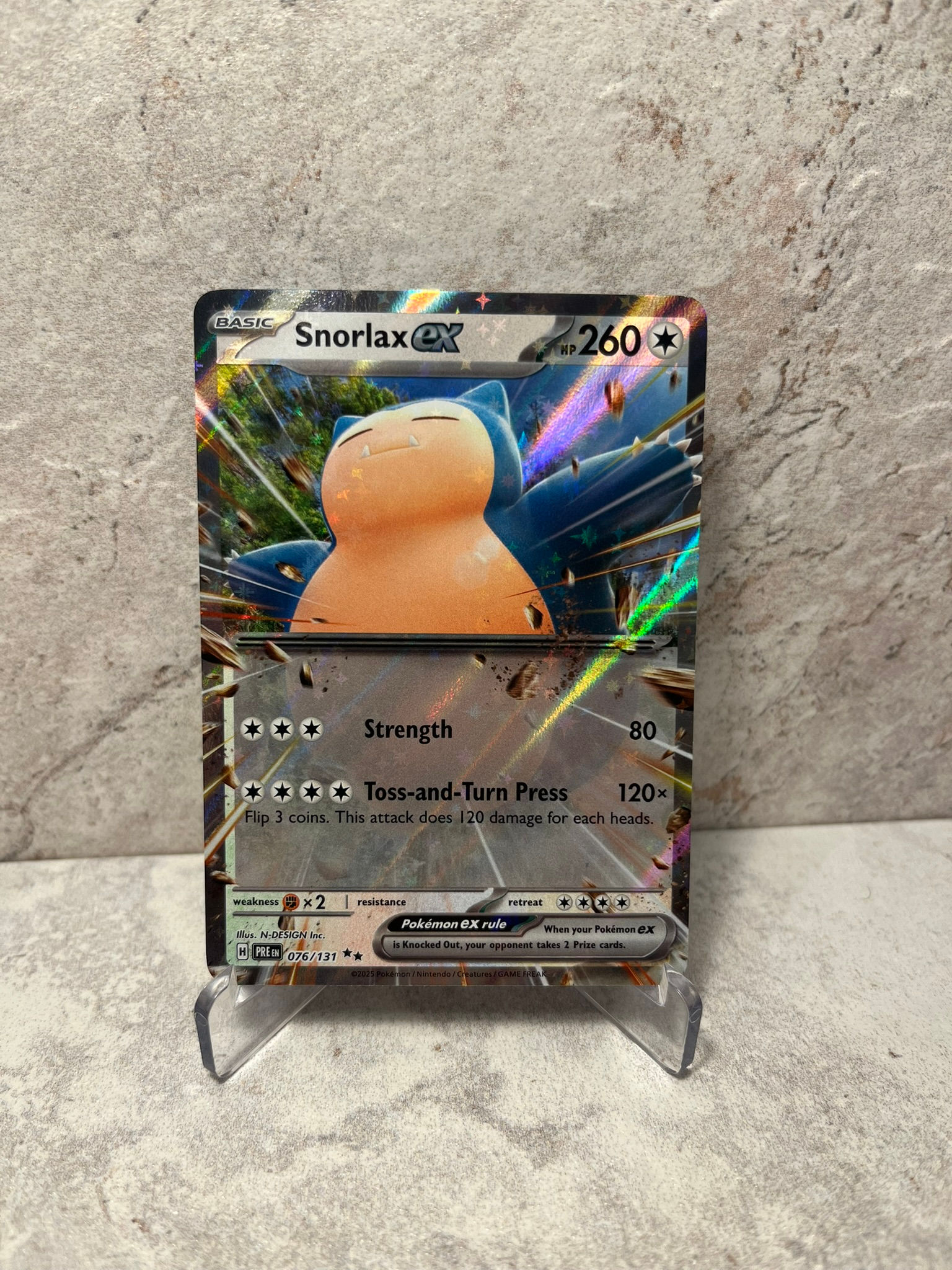 076 Snorlax ex ENG
