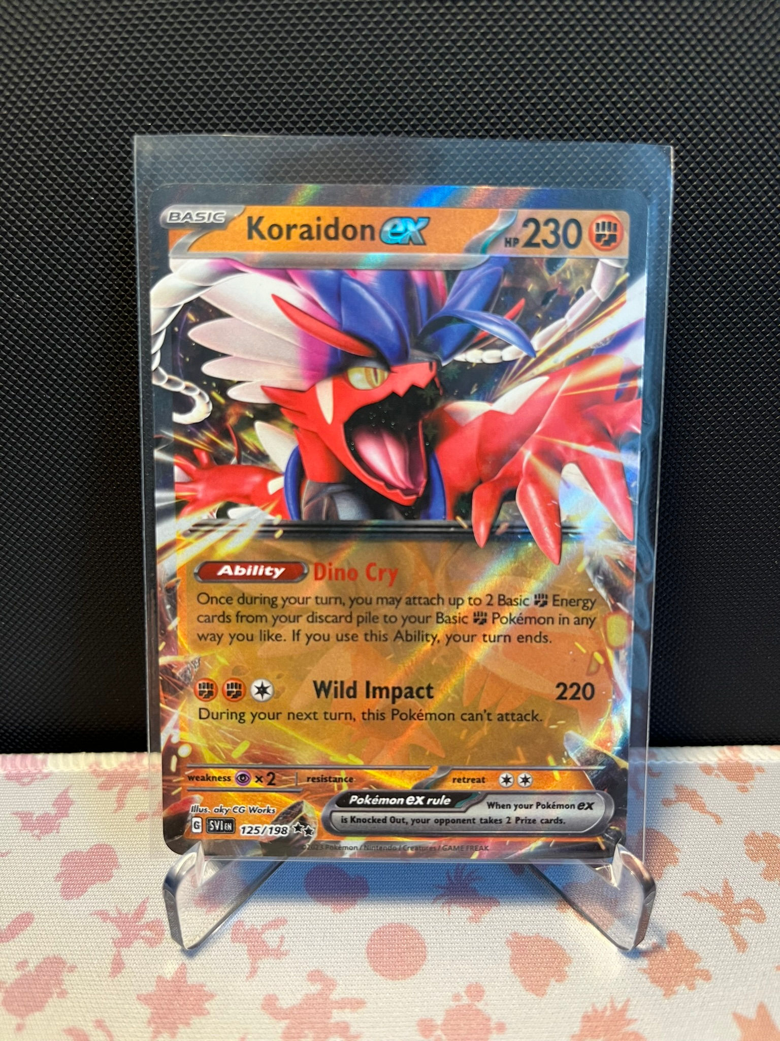 125 Koraidon ex ENG