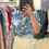 Thumbnail: Blue chinois pattern shirt 