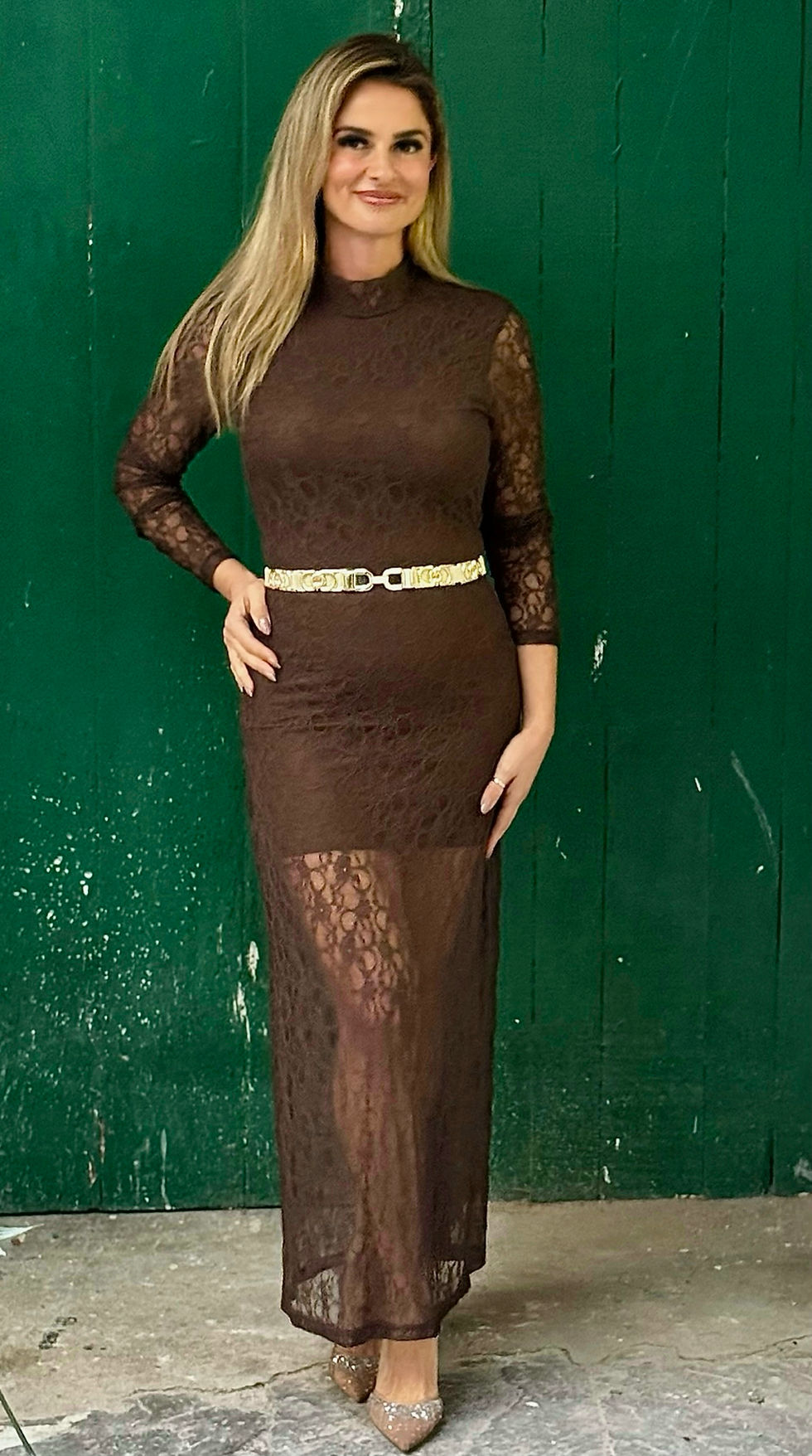 Thumbnail: Maxi Lace Dress