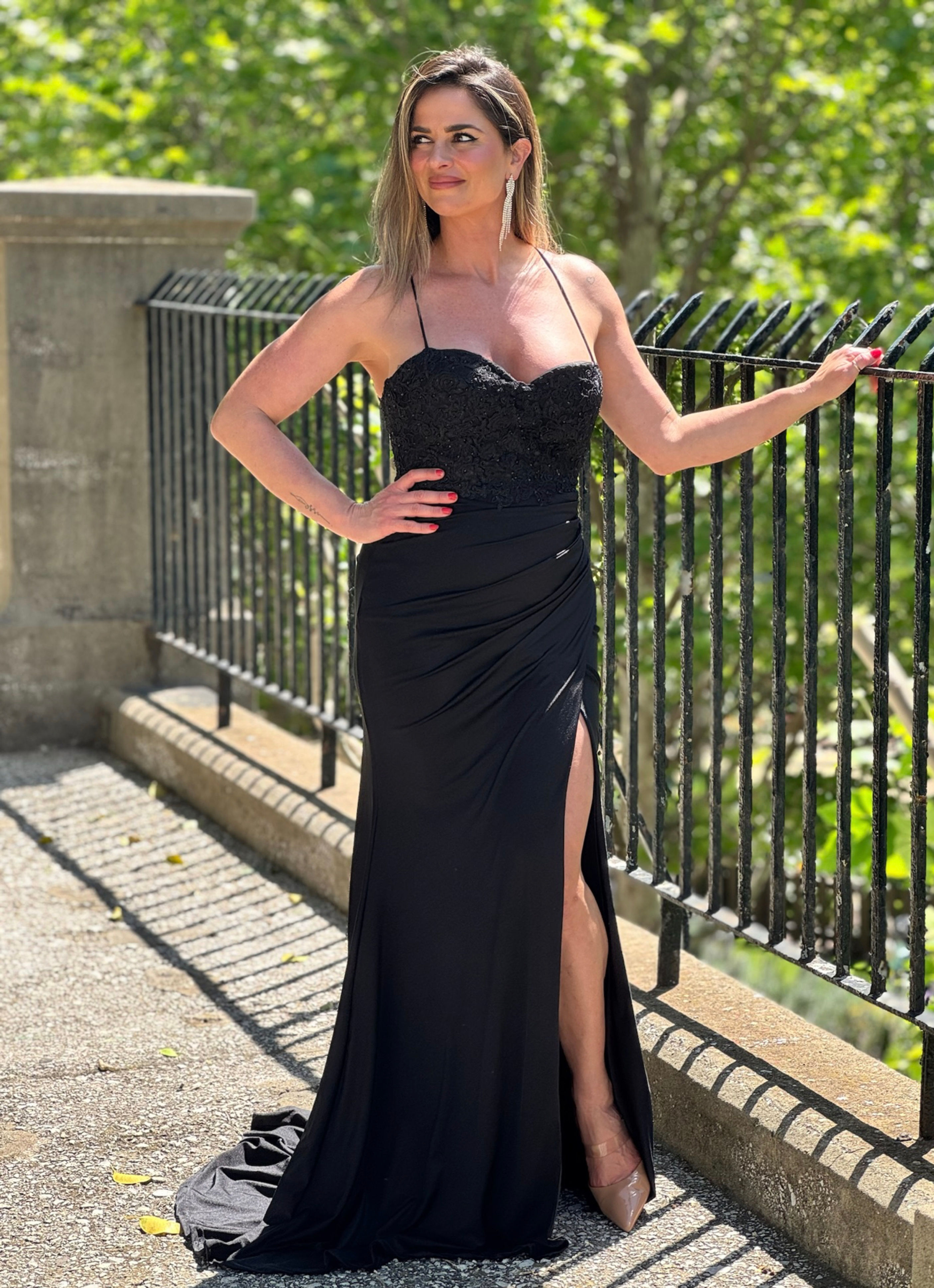 Black Crystal Dress