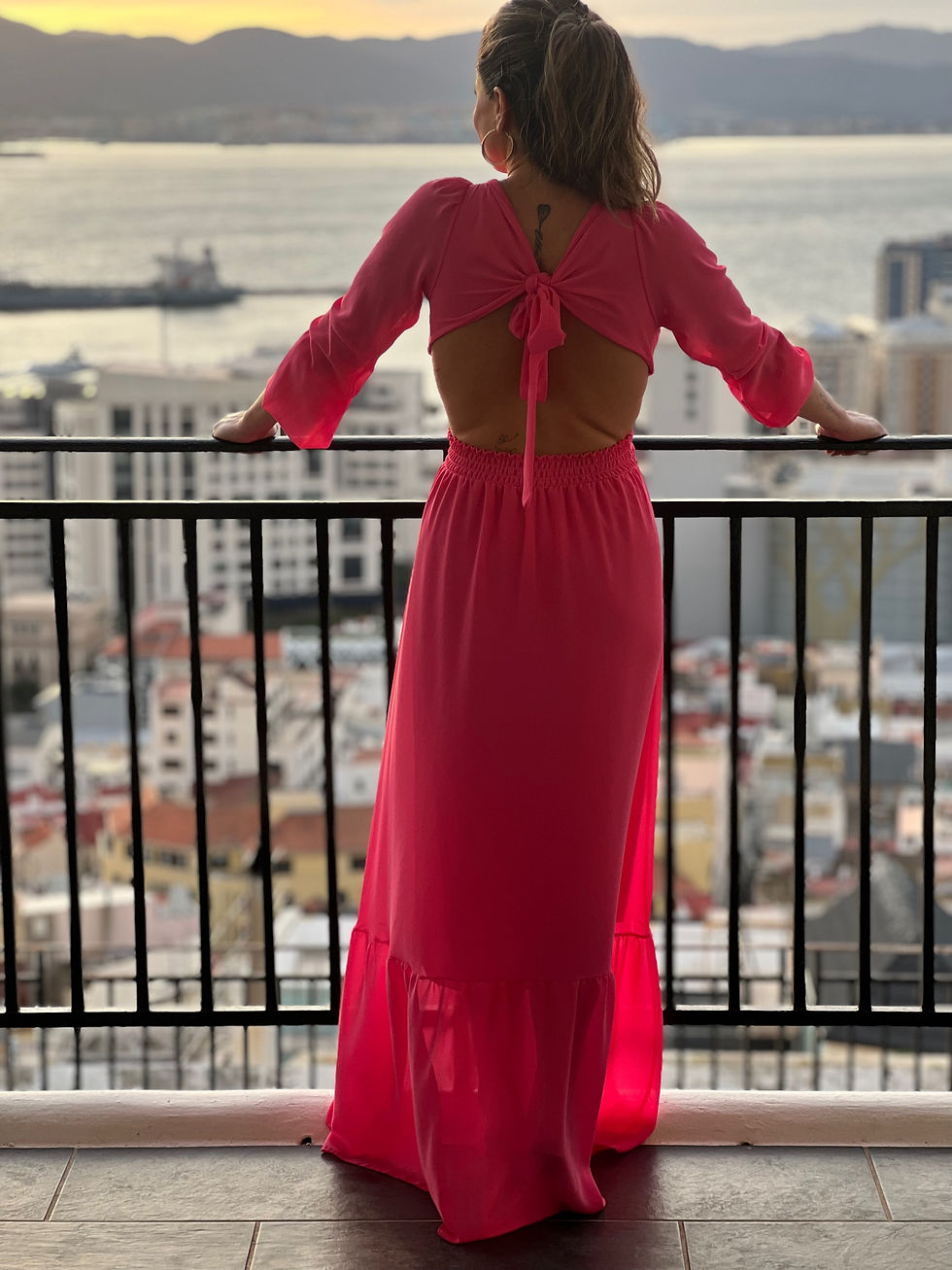 Thumbnail: Cut out maxi dress