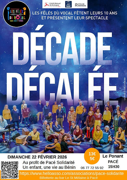 Décadde décalée Les Fêlés du Vocal