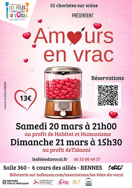 AFFICHE-Fêlés du Vocal-Amours en vrac