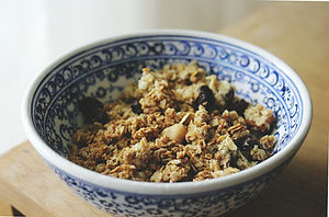 Granola in Bowl