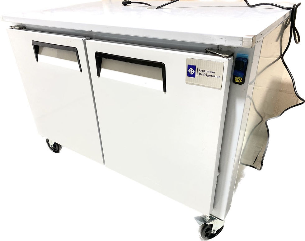 Thumbnail: Optimum Worktop Refrigerator Low Boy Cooler 48"Wx32D"x36H"