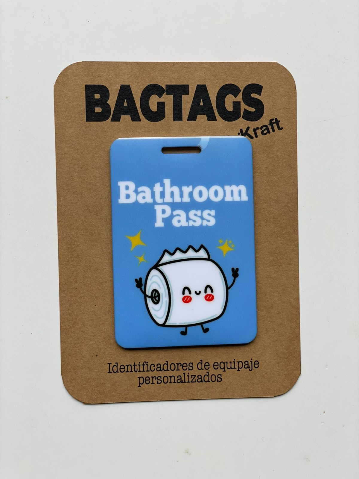Bag Tag Bathroom Pass