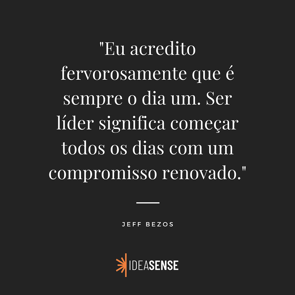 Frases de liderança Jeff Bezos