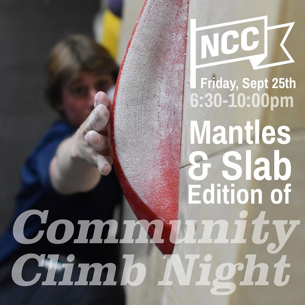 Community Climb Night