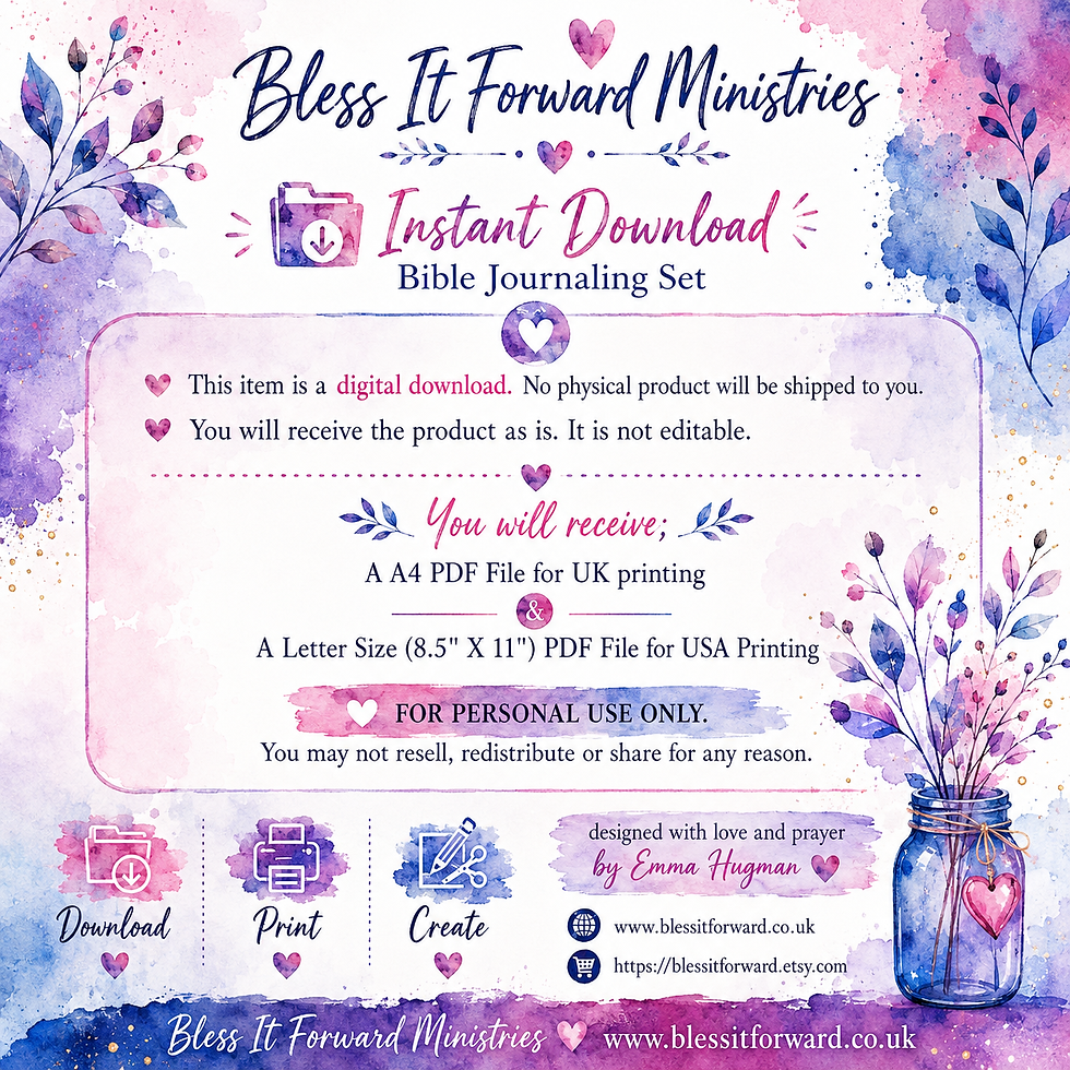 Thumbnail: Bible Tabs Digital Bible Journaling Set – Instant Download