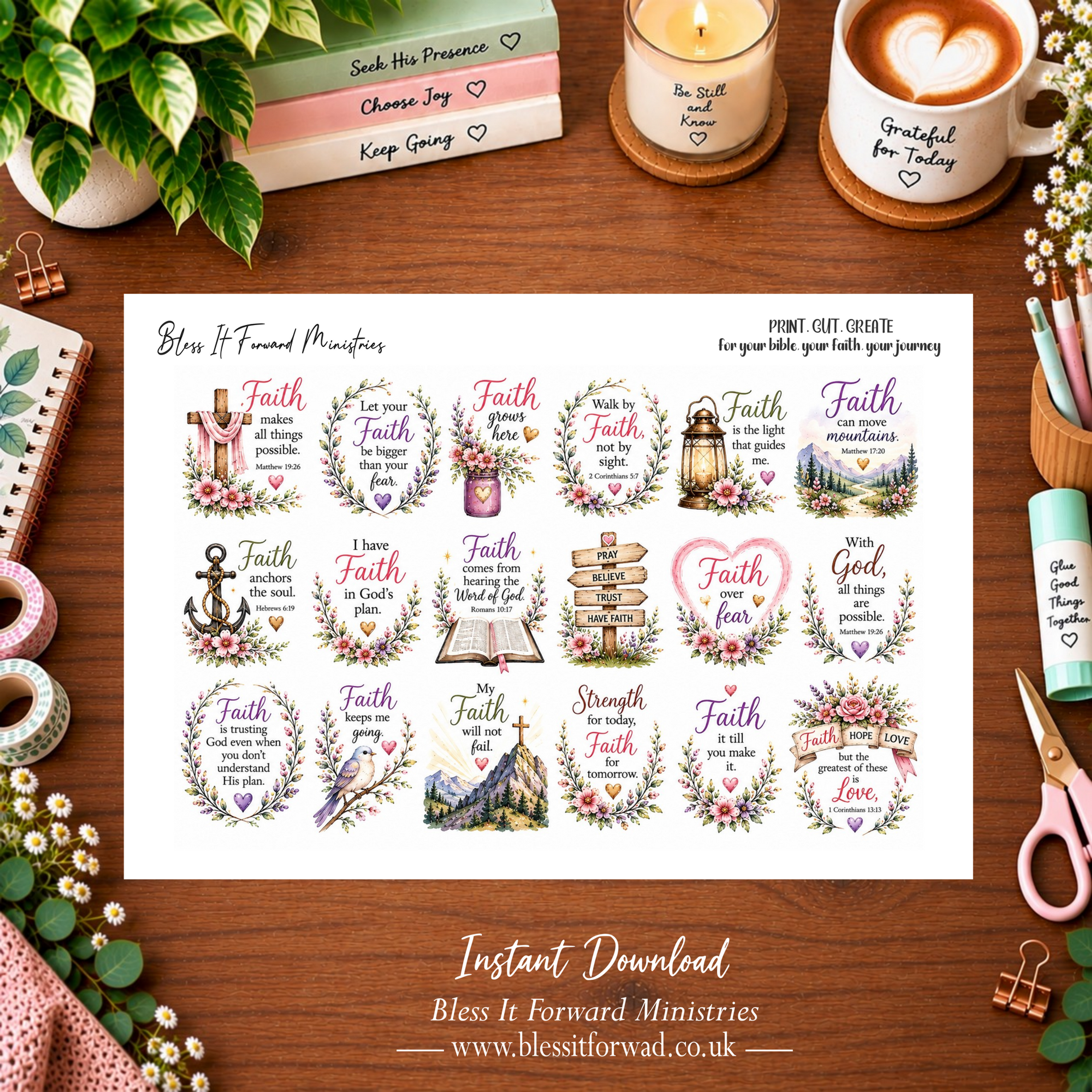 Faith Bible Journaling Download