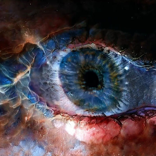 Galactic Blue Eyes