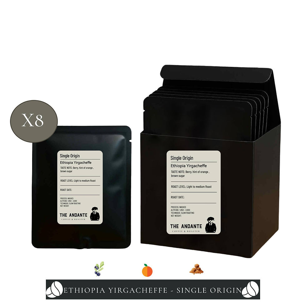 Single Origin - Ethiopia Yirgacheffe Drip Bag (8 pcs.) in Box Set