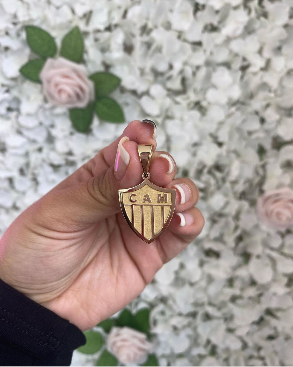 18K ATLETICO MINEIRO PENDANT