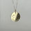 Thumbnail: 18k 16mm Zodiac disc pendant 