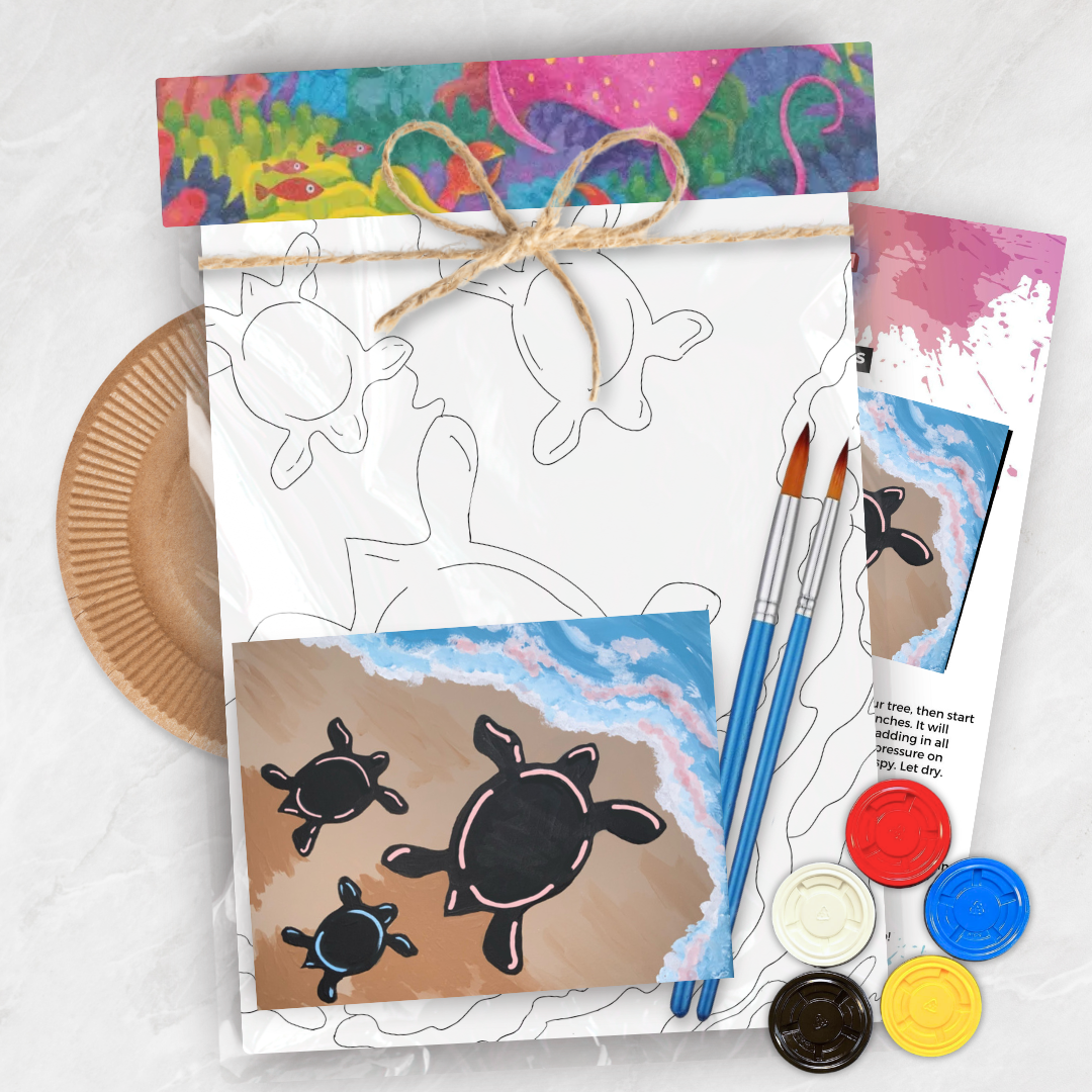 Paint Kit: Sea Turtles