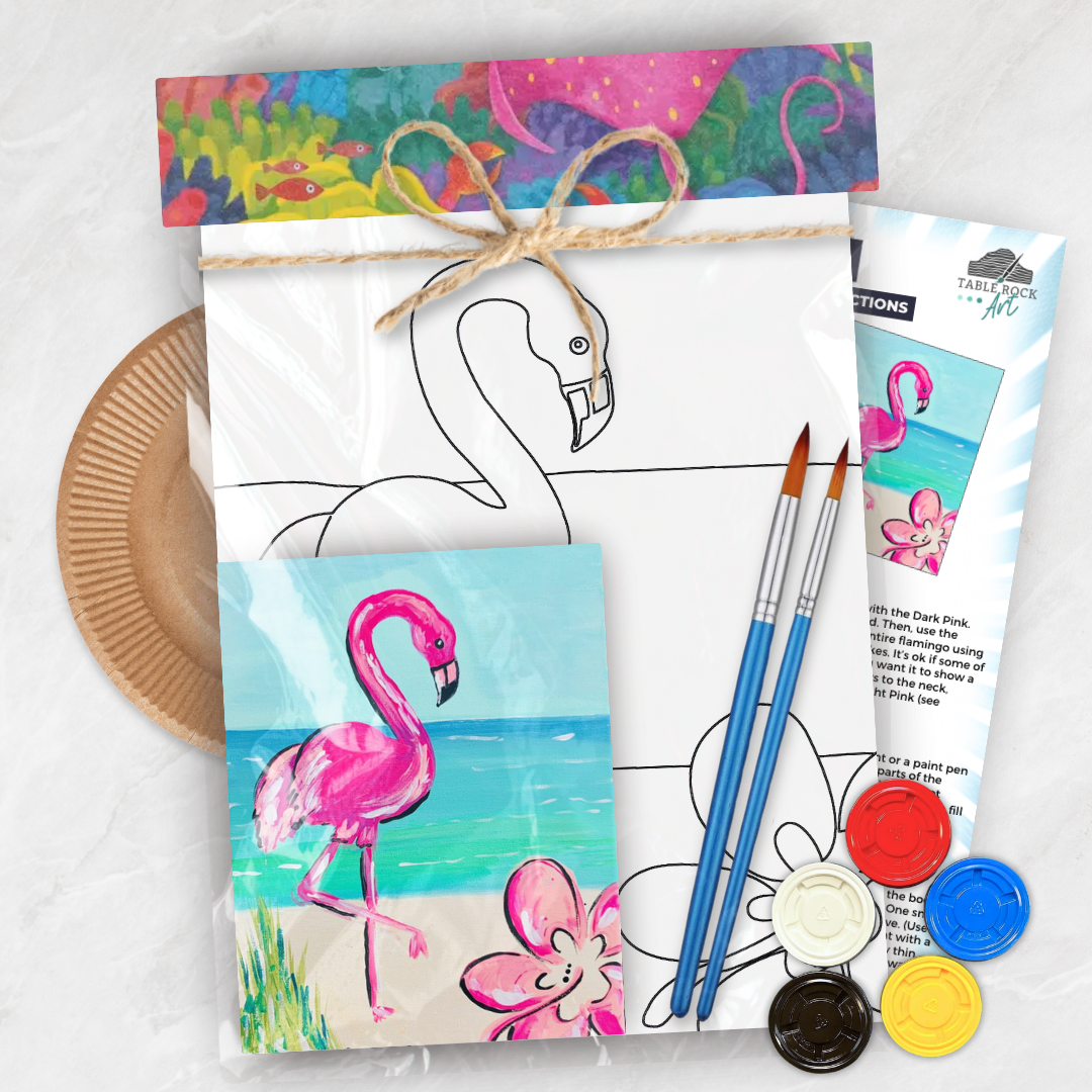 Paint Kit: Fab Flamingo