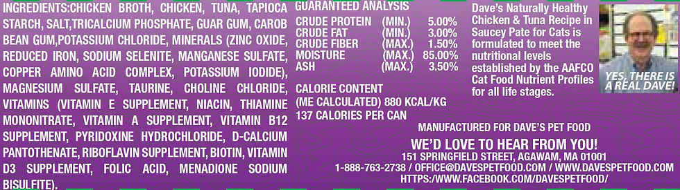 Thumbnail: Naturally Healthy Grain Free Chicken & Tuna Recipe in Saucey Paté / 5.5 oz