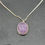 Thumbnail: Lavender amethyst necklace