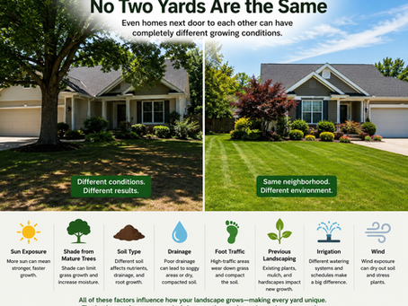 Why Your Yard Never Looks Like the Neighbor's (And That's Completely Normal)