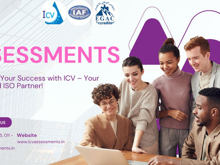 ICV Assessments Pvt. Ltd.: Best ISO Certification Company for Your Business