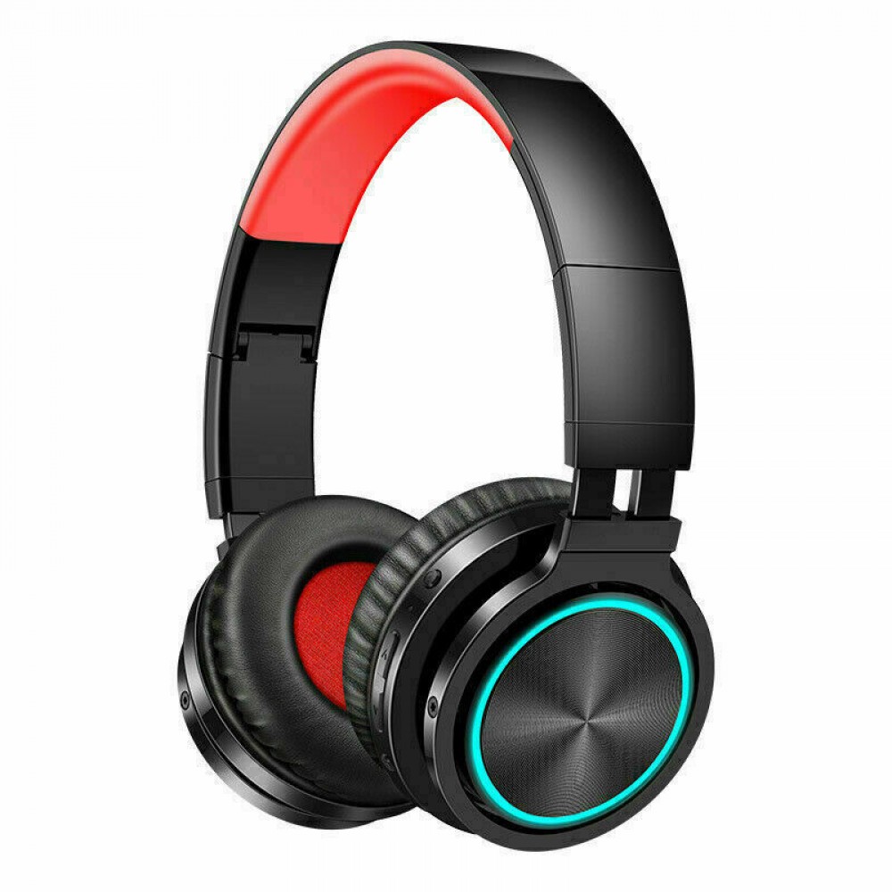 Bass Bluetooth 5.0 Headset Wireless Stereo Foldable Headphones Earphones